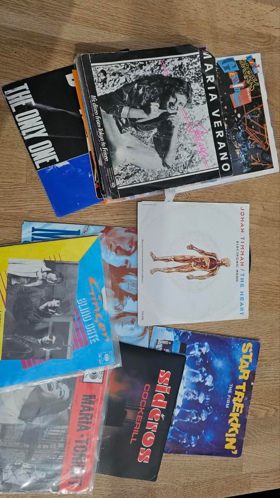Ca 30 vinyl singels van alles door elkaar., Cd's en Dvd's, Ophalen of Verzenden, Gebruikt, Pop