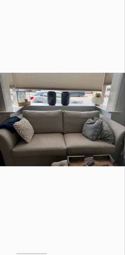 Bank, Huis en Inrichting, Ophalen, Gebruikt, Driepersoons, 75 tot 100 cm