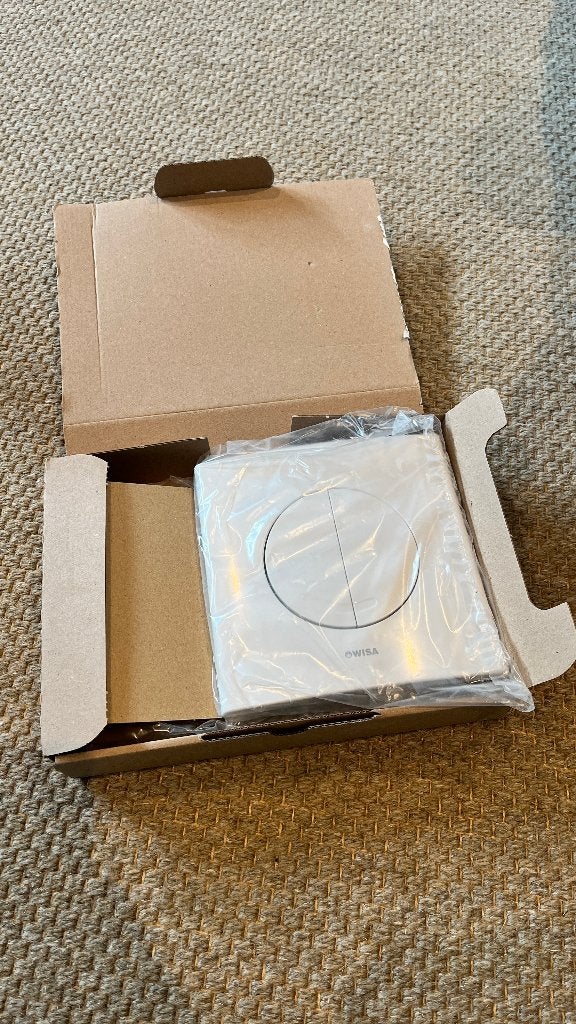 Wisa Argos bedieningsplaat 16x16cm – NIEUW, Ophalen of Verzenden, Nieuw, Overige typen