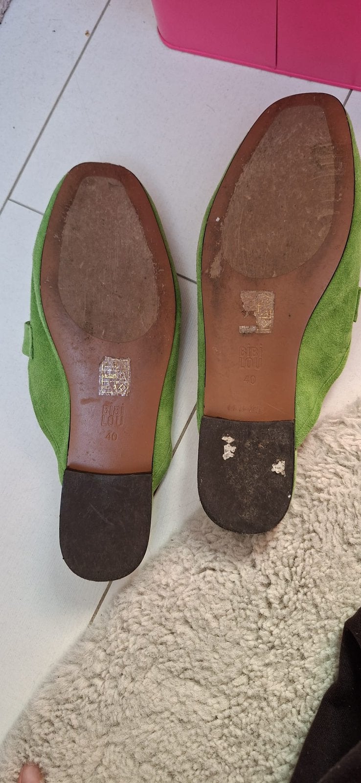 Bibi lou instappers, Ophalen, Instappers, Zo goed als nieuw, Groen
