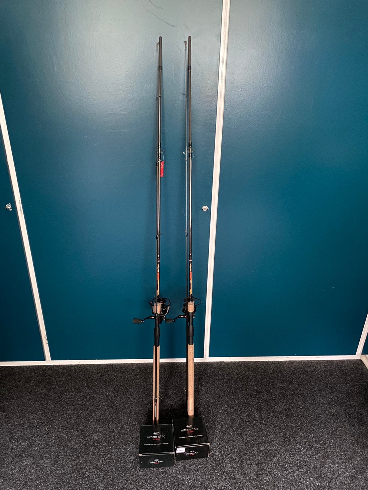 SALE 2x Arca Inferno Snoekbaars doodaas sets incl lijn, Watersport en Boten, Nieuw, S, H, Complete set