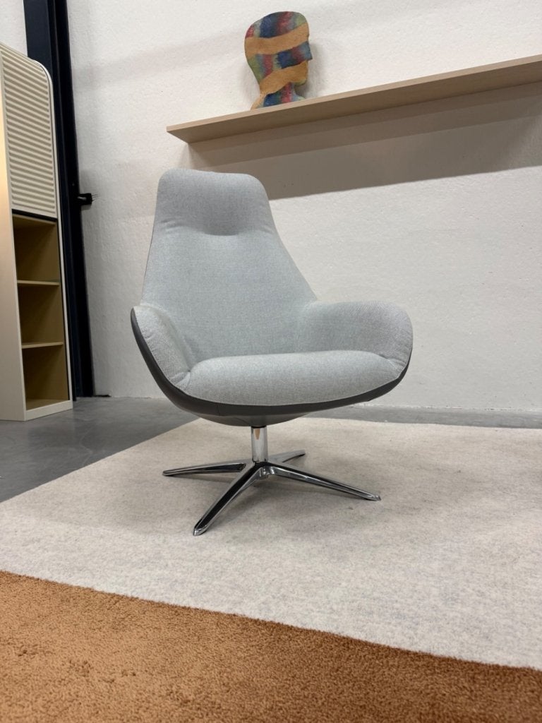 Nieuw Pode Spot Two Fauteuil Balance stof leer stoel, Leolux, Info@leolux.nl, Nieuw, 75 tot 100 cm