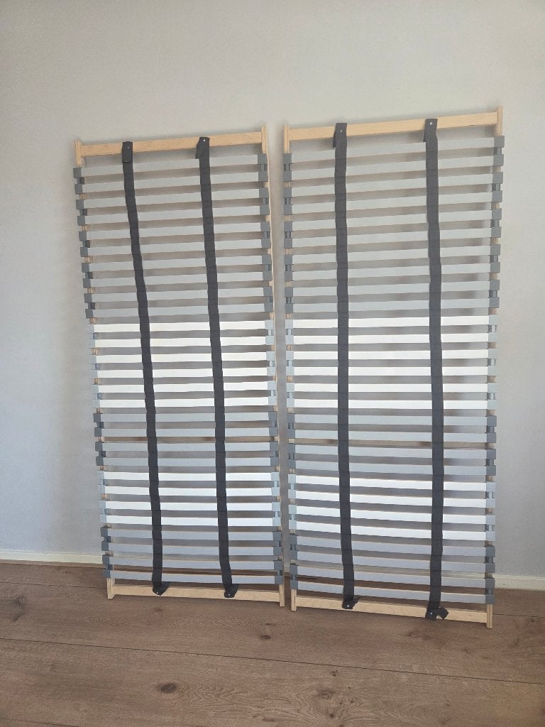 Lattenbodem €30, Ophalen, Tweepersoons, Zo goed als nieuw, 80 cm