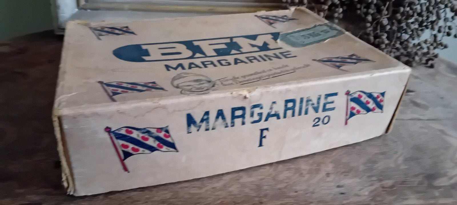 Margarine verpakkings doos, Ophalen of Verzenden