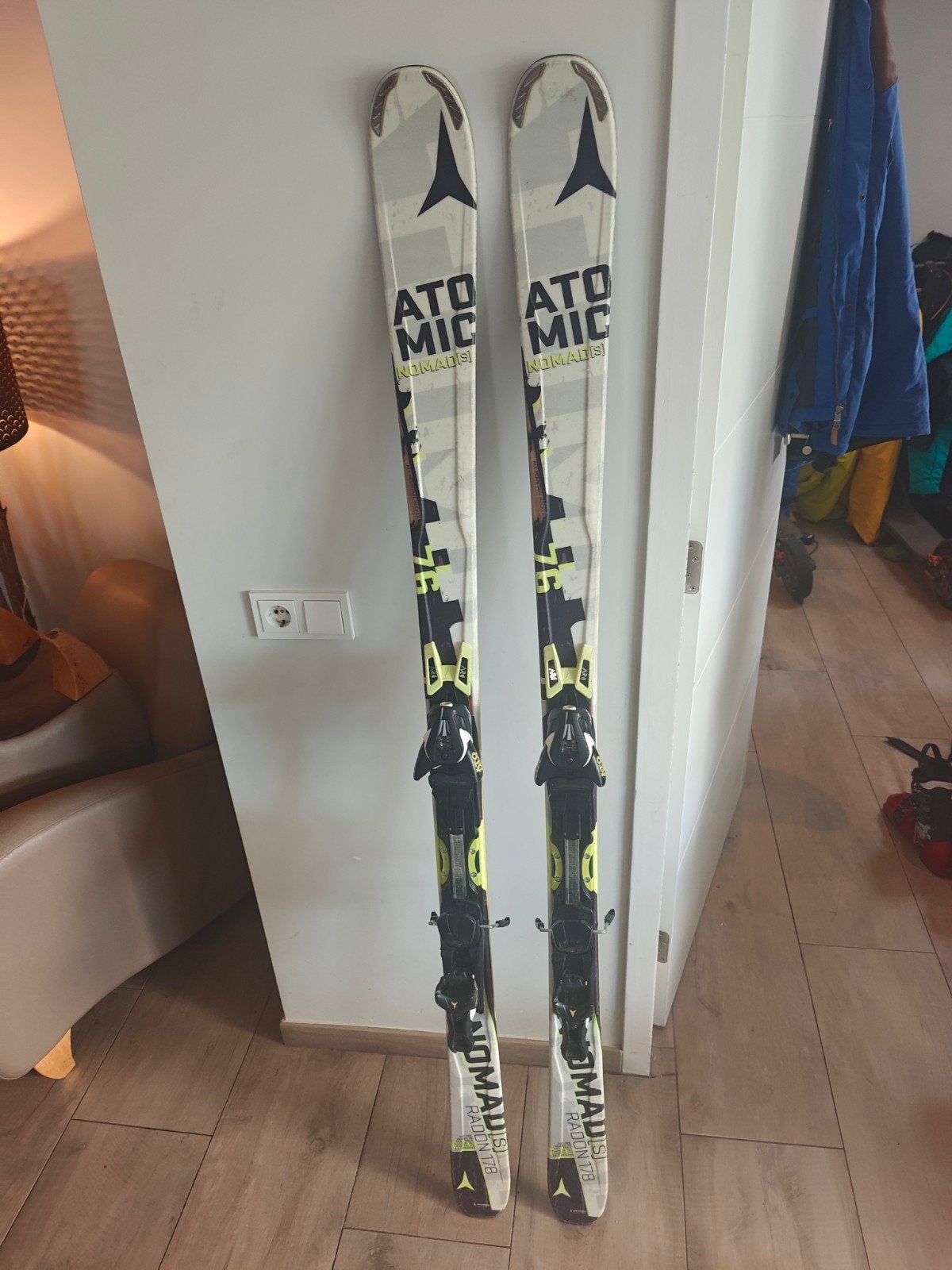 Atomic Nomad Radon Ski's - 178 cm, Sport en Fitness, 160 tot 180 cm, Gebruikt, Ophalen of Verzenden, Atomic
