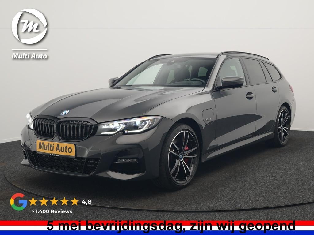 BMW 3 Serie Touring 330e M Sport PHEV 293pk Dealer O.H. | He, Auto's, 1998 cc, Achterwielaandrijving, Gebruikt, Zwart