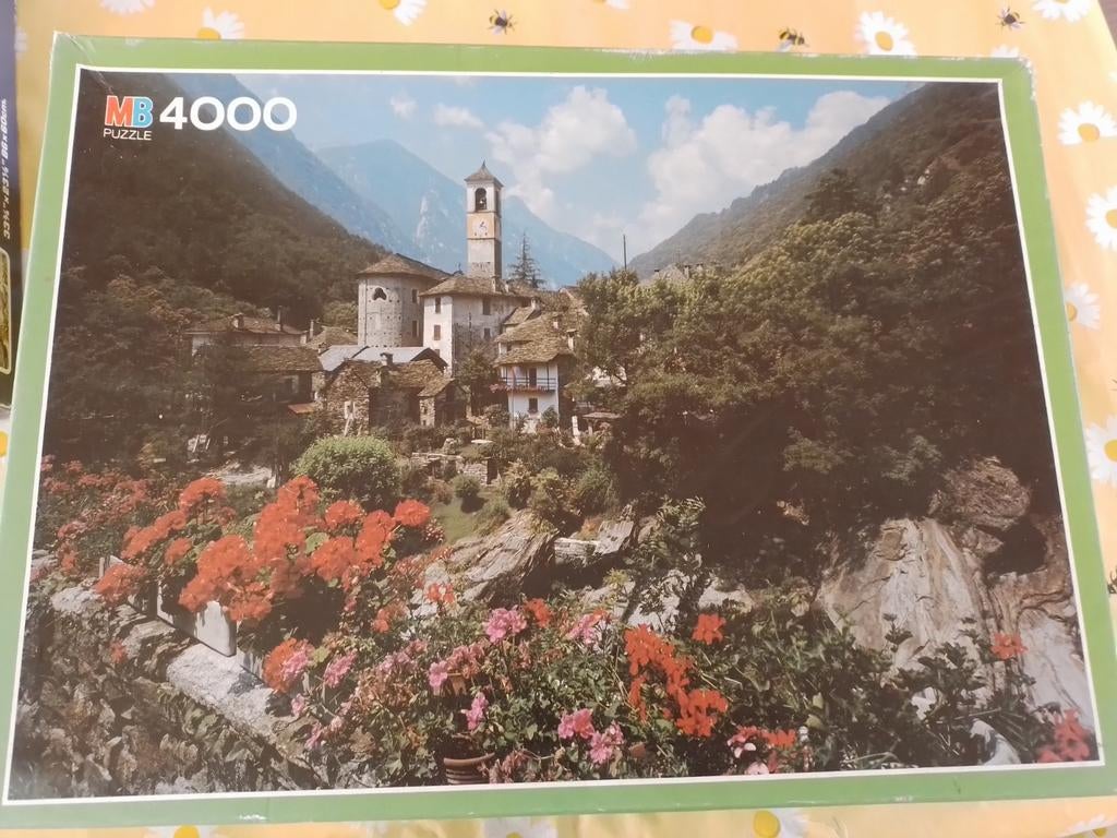 Collossus 4000 stukjes van Village de Montagne, Ophalen of Verzenden, Meer dan 1500 stukjes, Gebruikt, Legpuzzel