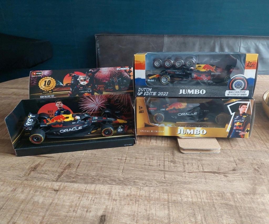 Formule 1 RedBull Max Verstappen, Ophalen of Verzenden, Zo goed als nieuw, Groter dan 1:32