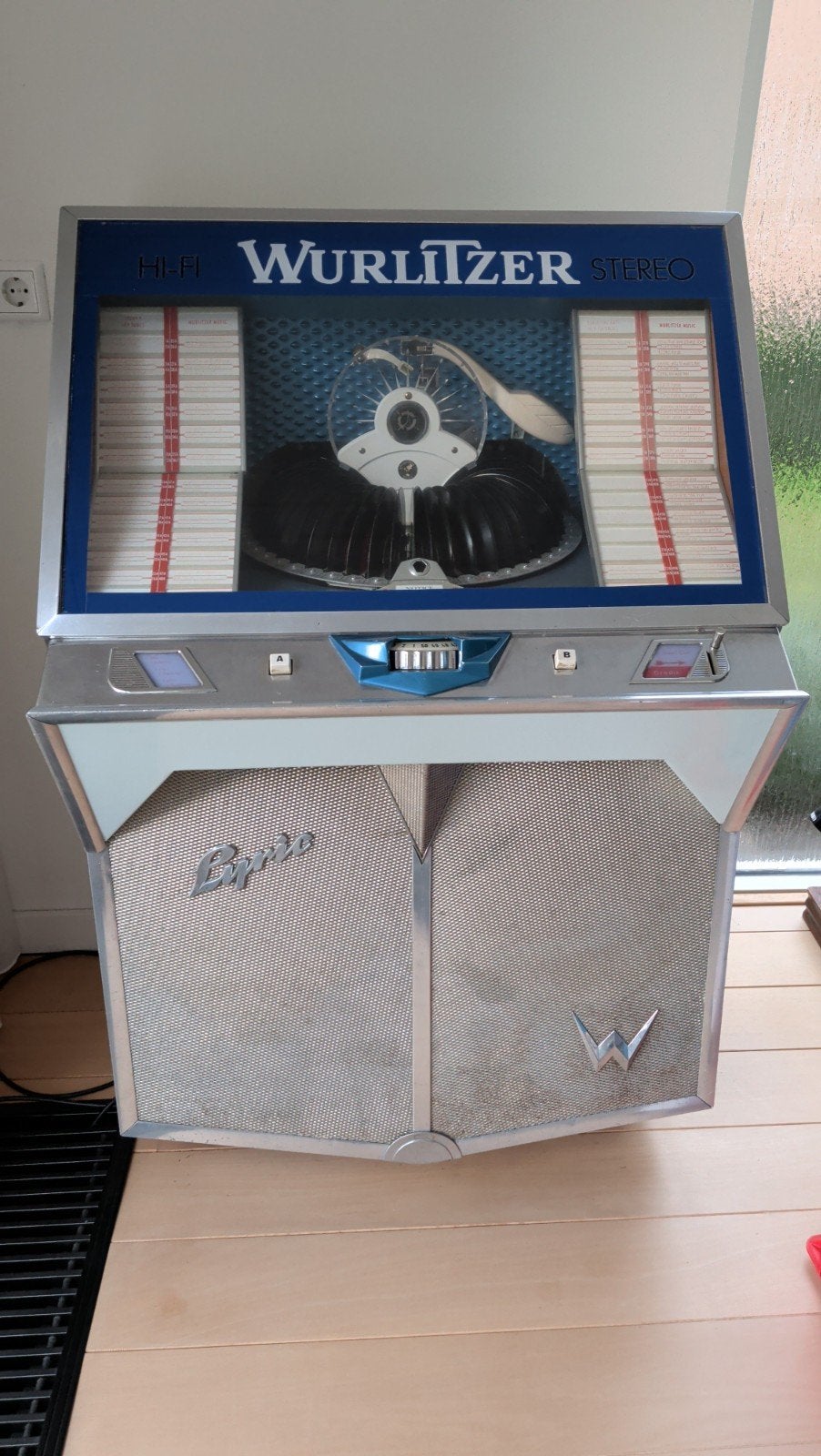 Wurlitzer Jukebox Lyric, Verzamelen, Ophalen, Zo goed als nieuw, Voor 1950, Wurlitzer