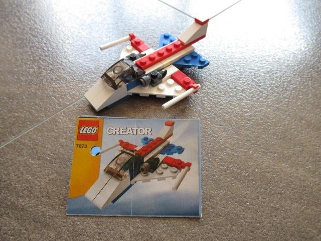 2x lego 7873 creator vliegtuig, Kinderen en Baby's, Speelgoed | Duplo en Lego, Gebruikt, Lego, Compleet, Ophalen of Verzenden