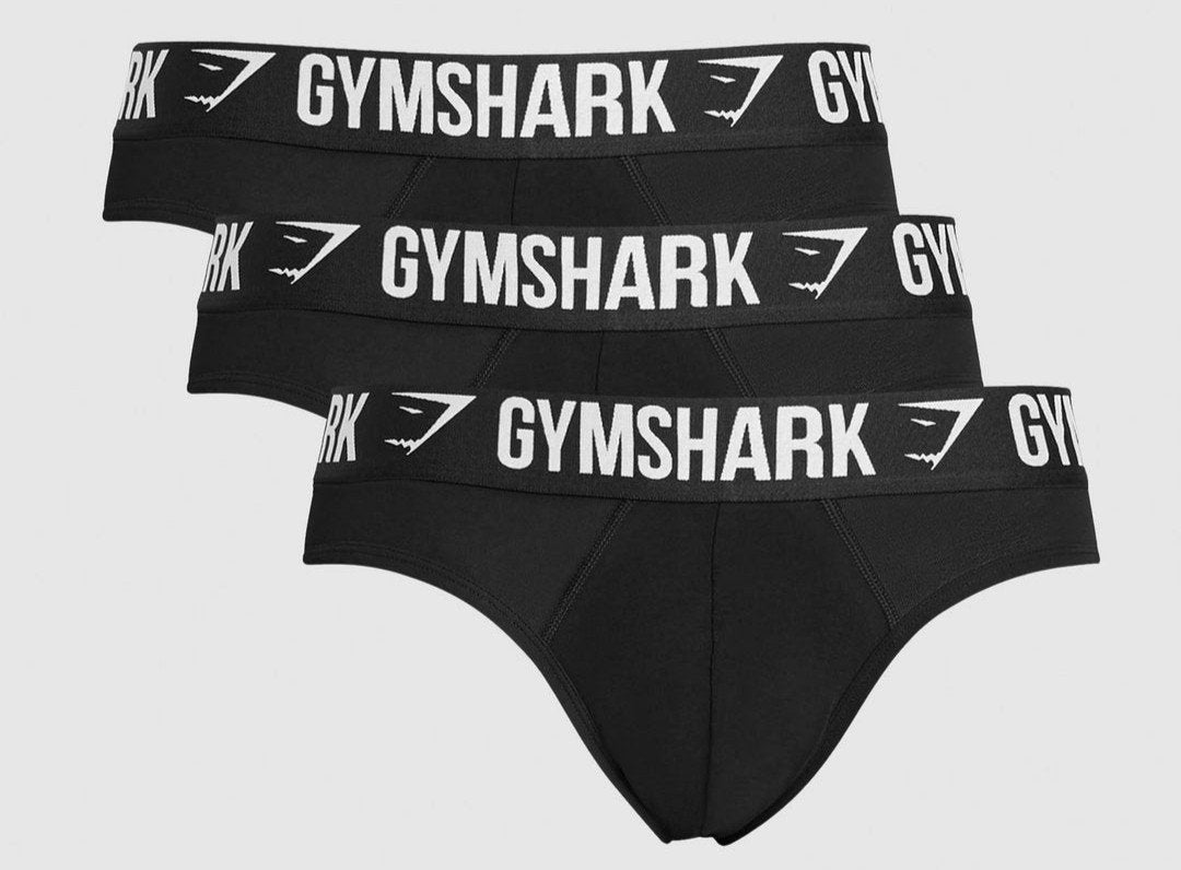 Nieuwe briefs heren 3-pack maat M muscle fit blue blauw, Ophalen of Verzenden, Blauw, Gymshark, Slip