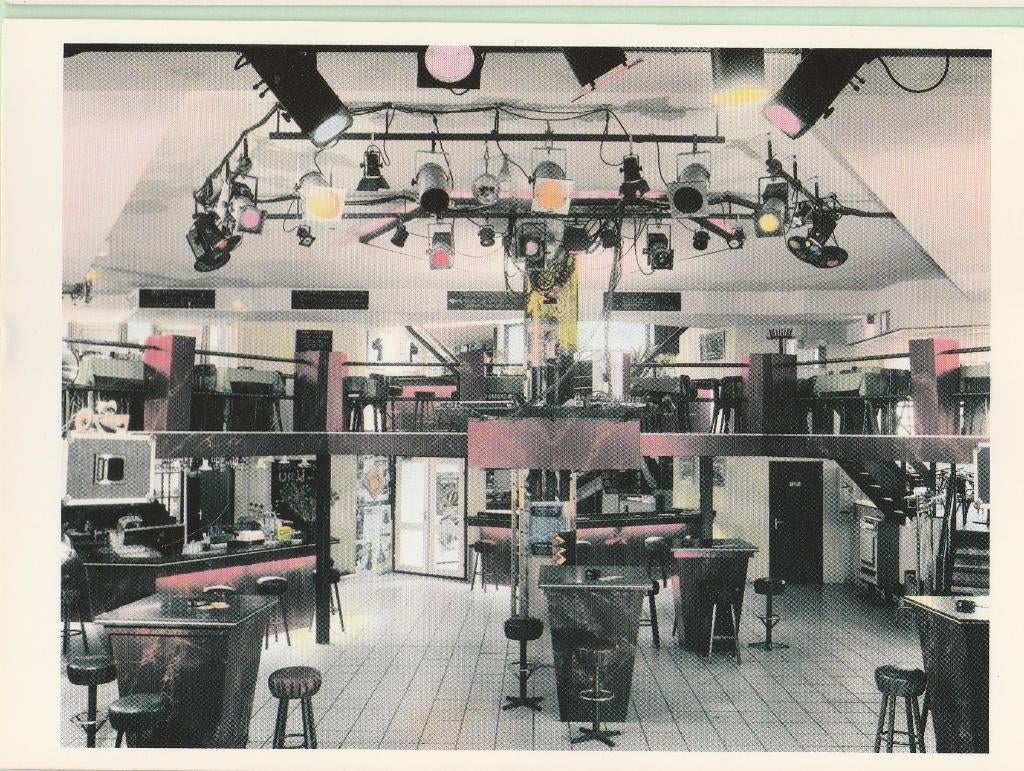 Rotterdam Theatercafe plan C slepervaart Bartelsman-kaart, Verzenden, 1980 tot heden, Ongelopen, Zuid-Holland