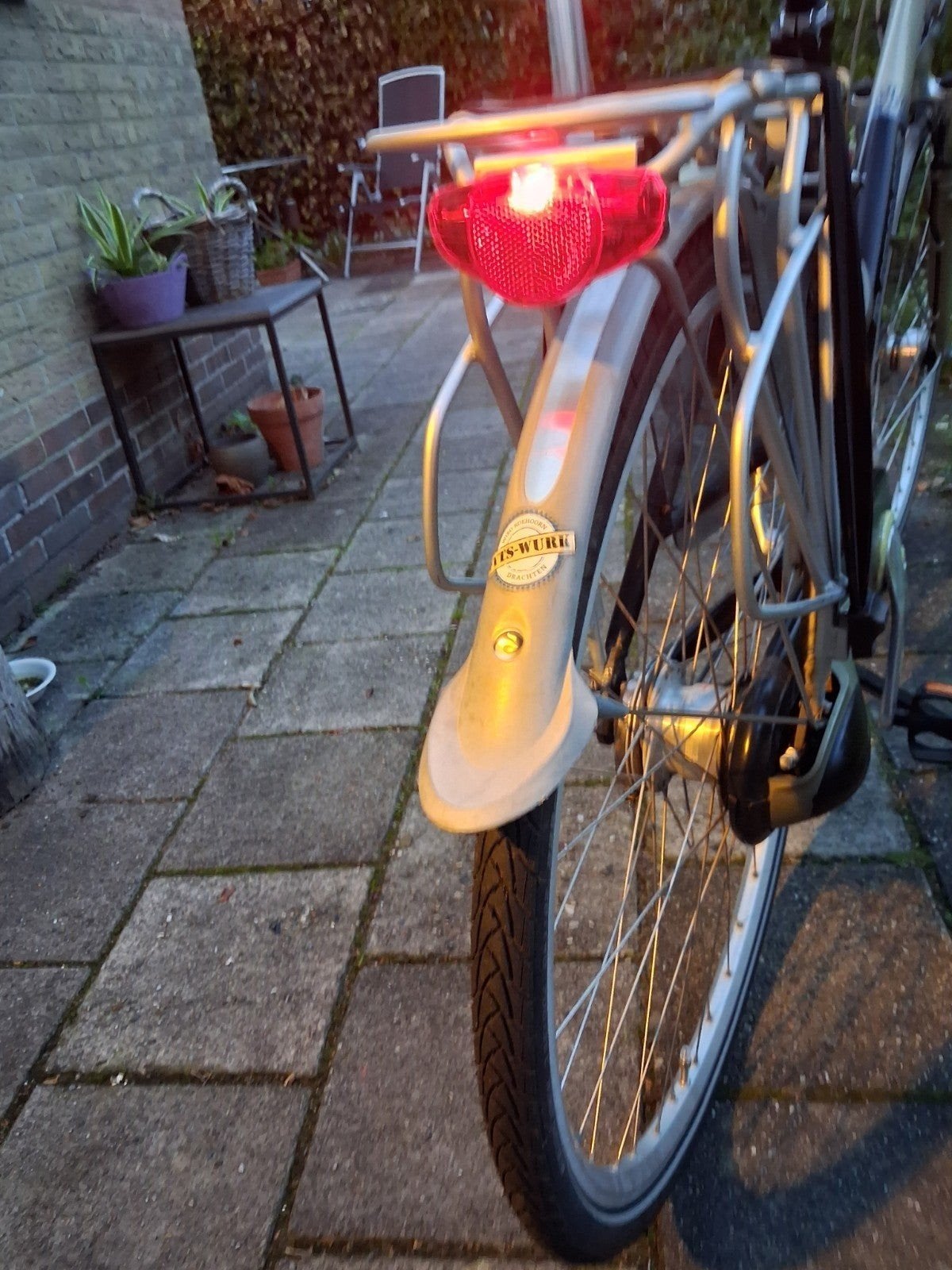 Batavus Crescendo 28 inch,  51cm frame, weinig gebr, Fietsen en Brommers, Ophalen, Gebruikt, Velgrem, Versnellingen