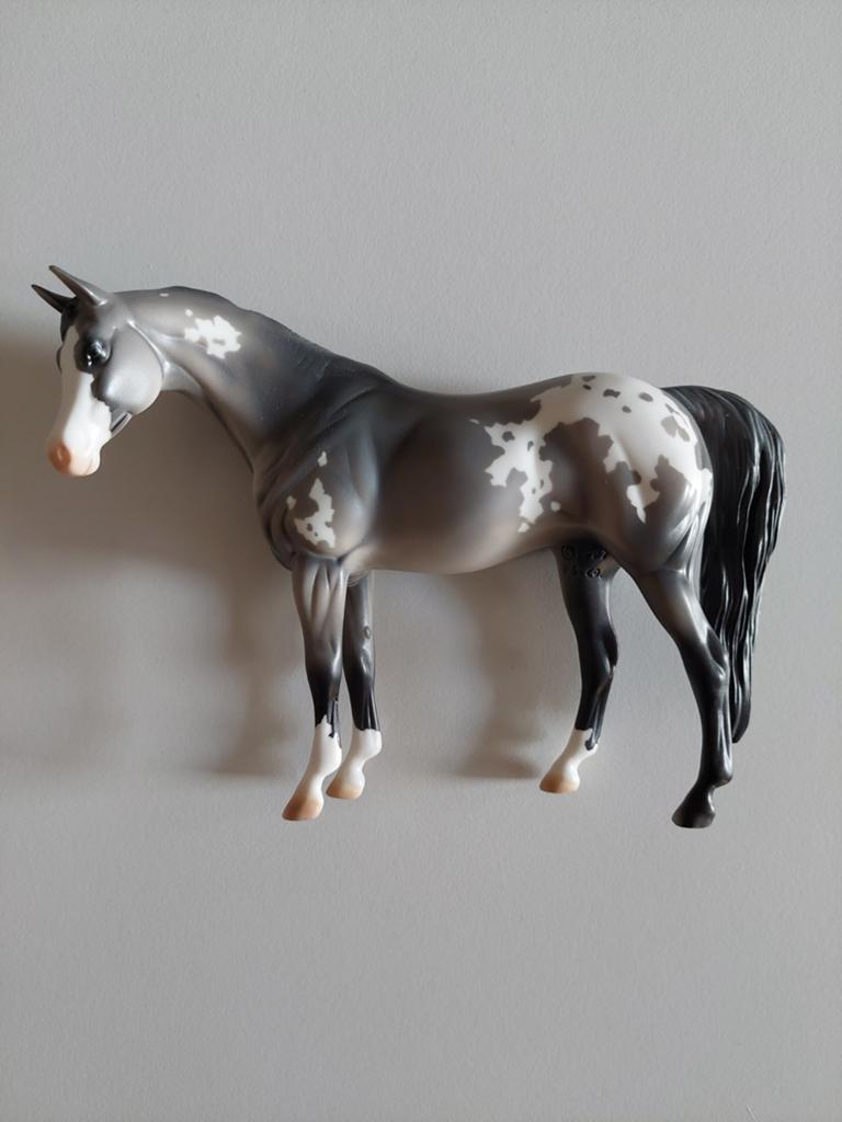 Peter Stone Modelpaard Mendota- Grijs Appaloosa, Ophalen of Verzenden, Zo goed als nieuw