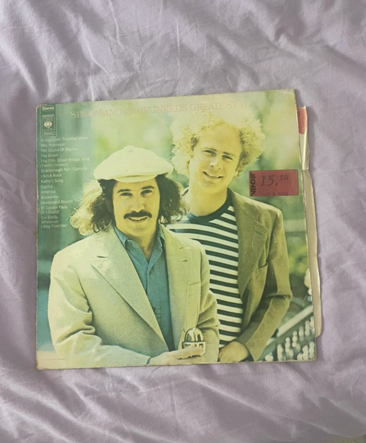 Simon and garfunkel vinylplaat, Ophalen of Verzenden, Zo goed als nieuw, 12 inch