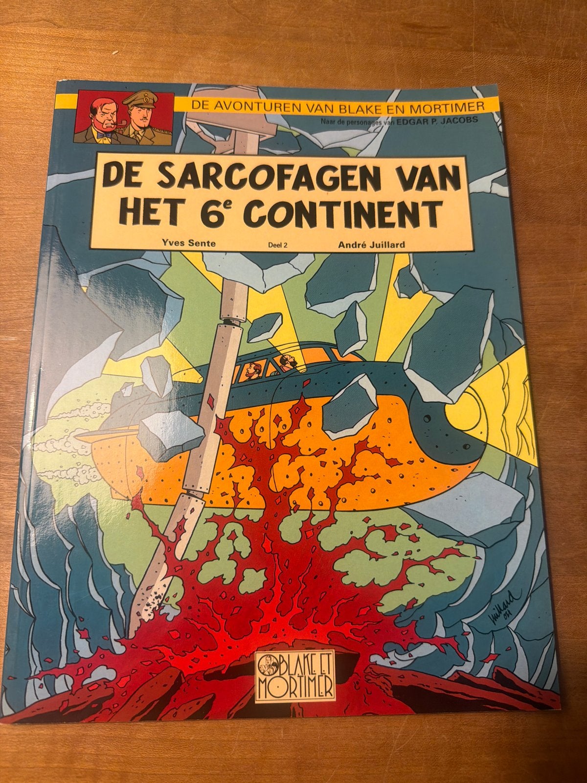 Blake en Mortimer: De Sarcofagen van het 6e Continent, Eén stripboek, Ophalen of Verzenden, Zo goed als nieuw