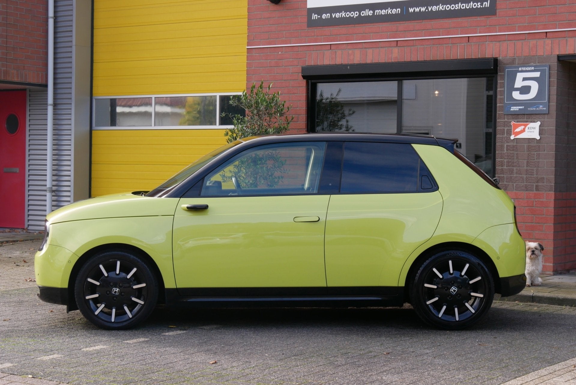Honda E Advance 16" 360cam. pano. stoel/stuur verwarmincl bt, Auto's, Automaat, Gebruikt, 35 kWh, 4 stoelen