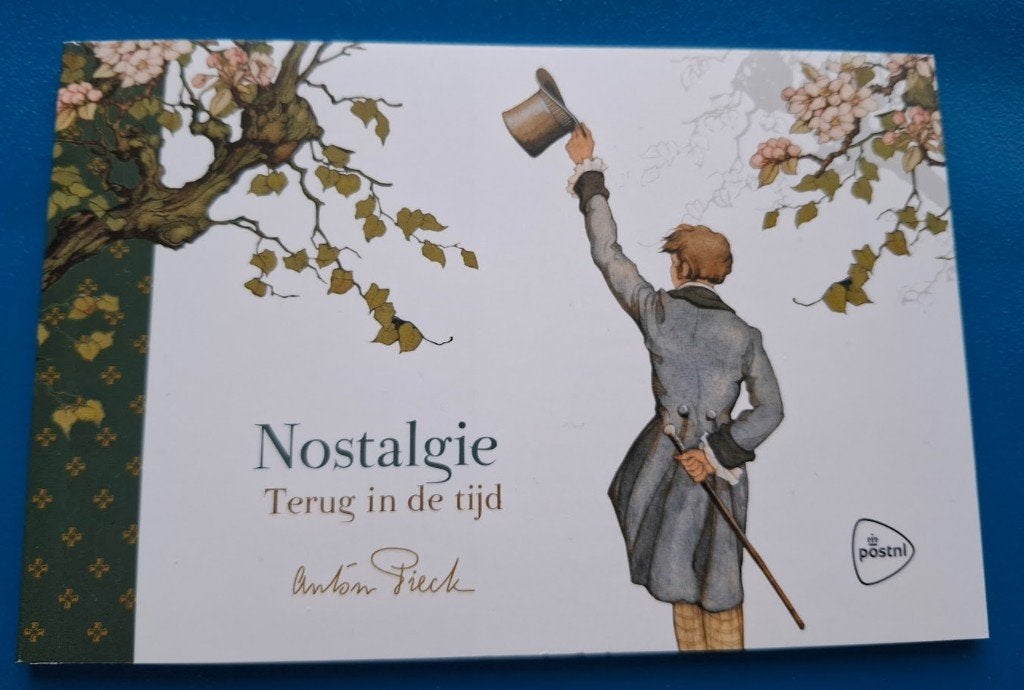 Postzegelboekje Anton Pieck Nostalgie Terug in de Tijd 2024, Postzegels en Munten, Postzegels | Nederland, Verzenden, Na 1940