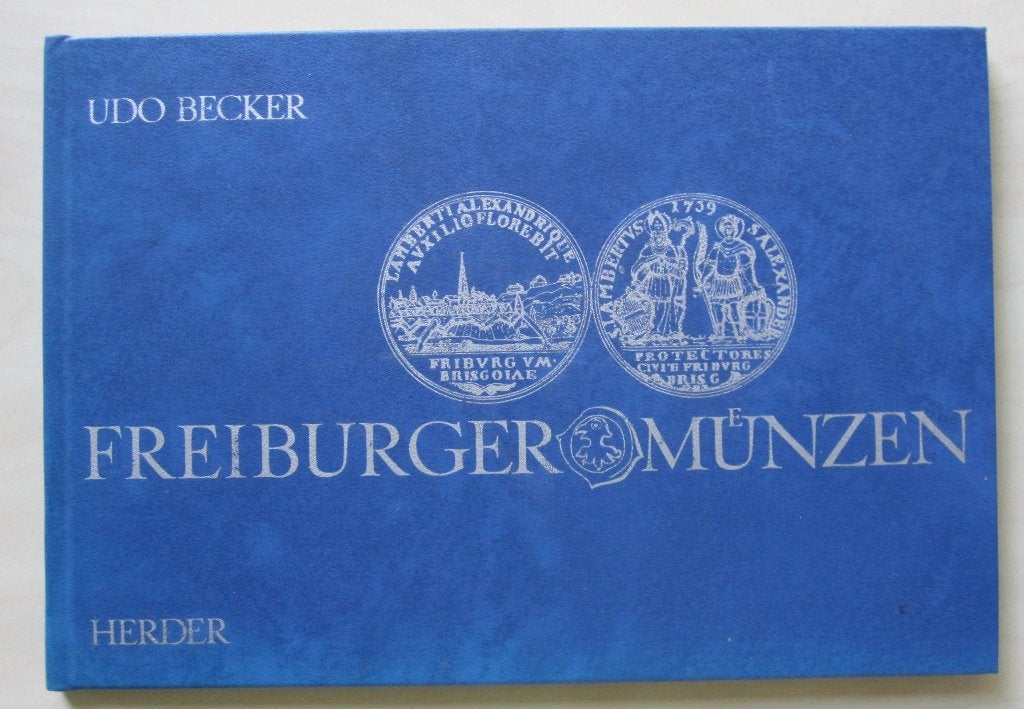 Udo Becker, Freiburger muenzen, 1970, Verzenden, Boek of Naslagwerk