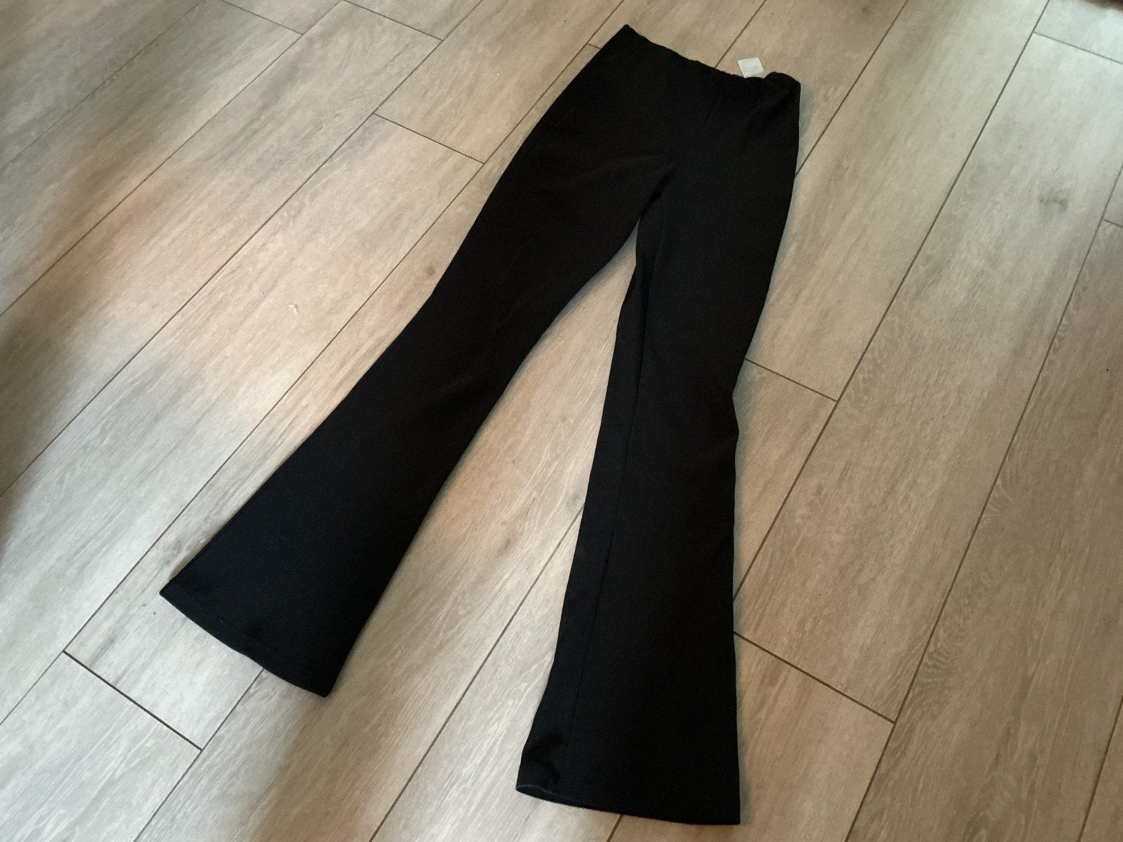 Broek, Zwart, Ophalen of Verzenden, Zo goed als nieuw, Maat 36 (S)