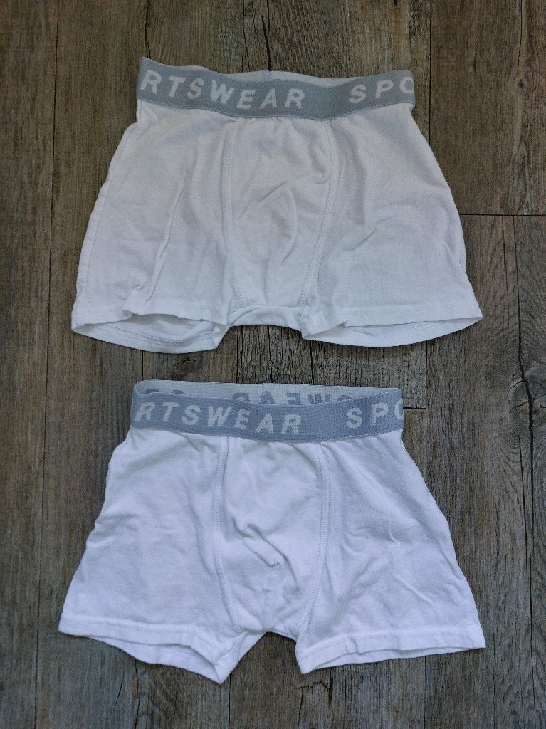 2 boxershorts maat 122/128, Kinderen en Baby's, Kinderkleding | Maat 122, Ophalen of Verzenden, Zo goed als nieuw, Jongen, Nacht- of Onderkleding