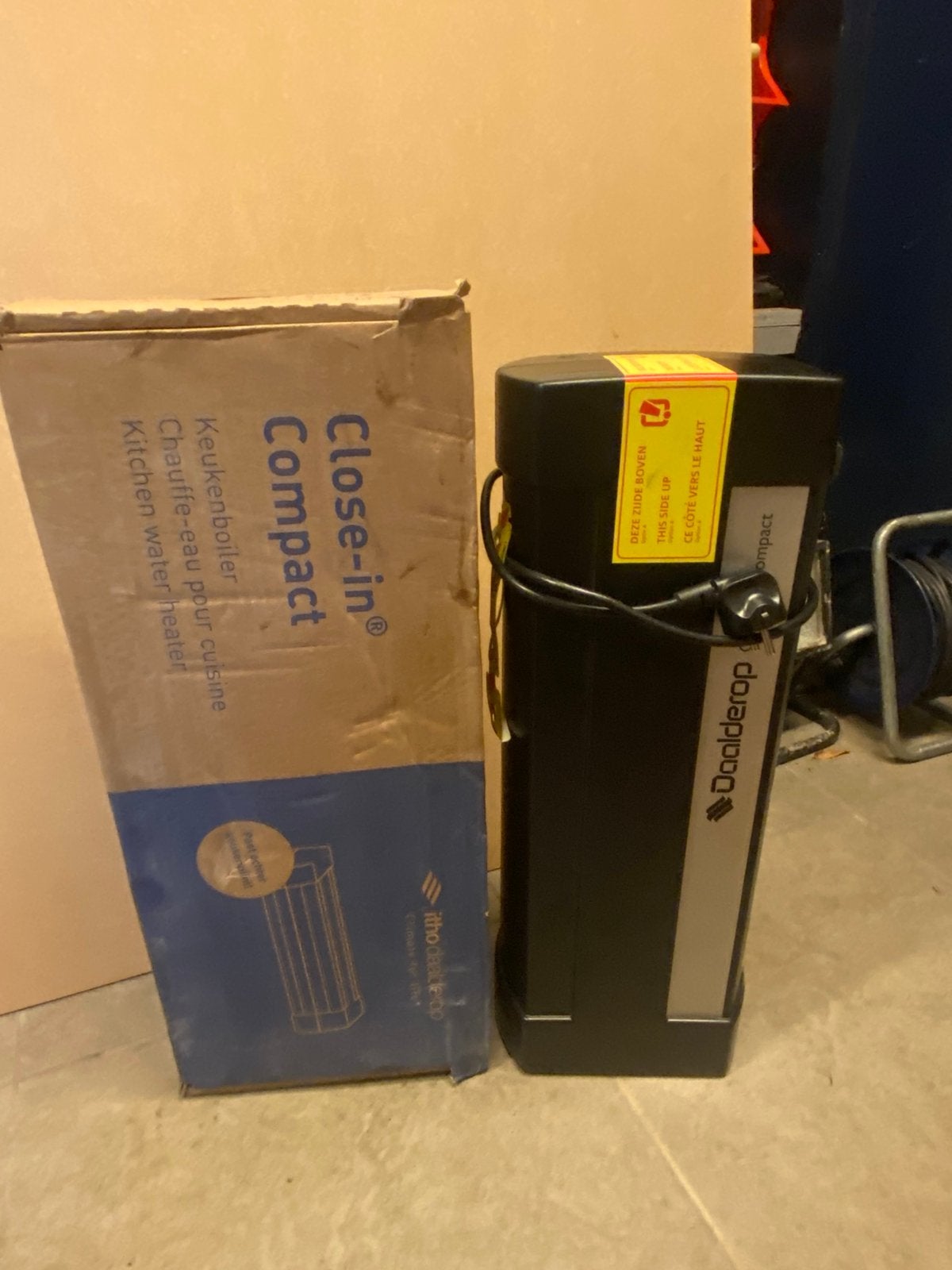 Itho Daalderop close-in compact boiler, Ophalen, Gebruikt, Aardgas, Boiler