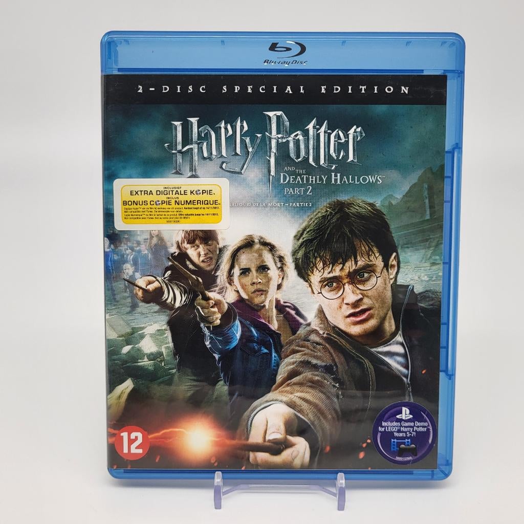Harry Potter and the Deathly Hallows Part 2 - Blu-Ray, Science Fiction en Fantasy, Ophalen of Verzenden, Zo goed als nieuw, Nvt