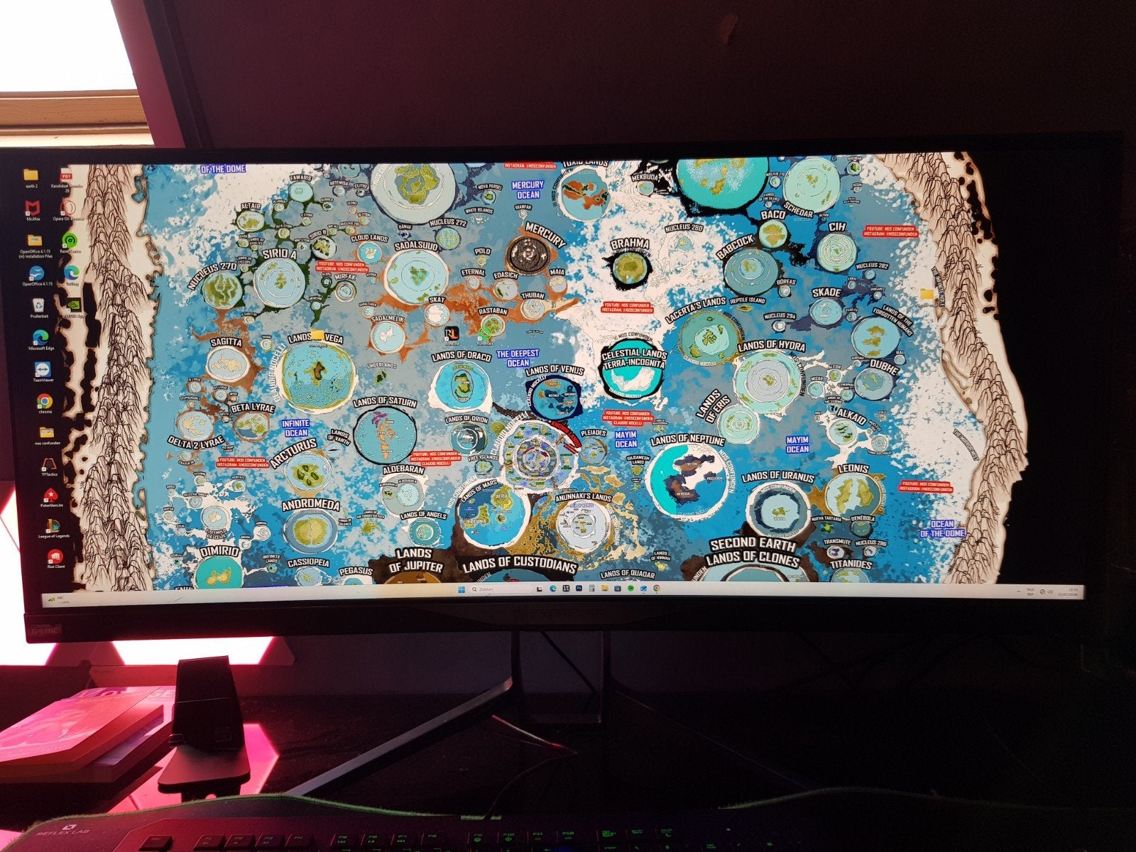 acer x34 100hertz, Computers en Software, Monitoren, Ophalen of Verzenden, Full HD, 60 Hz of minder