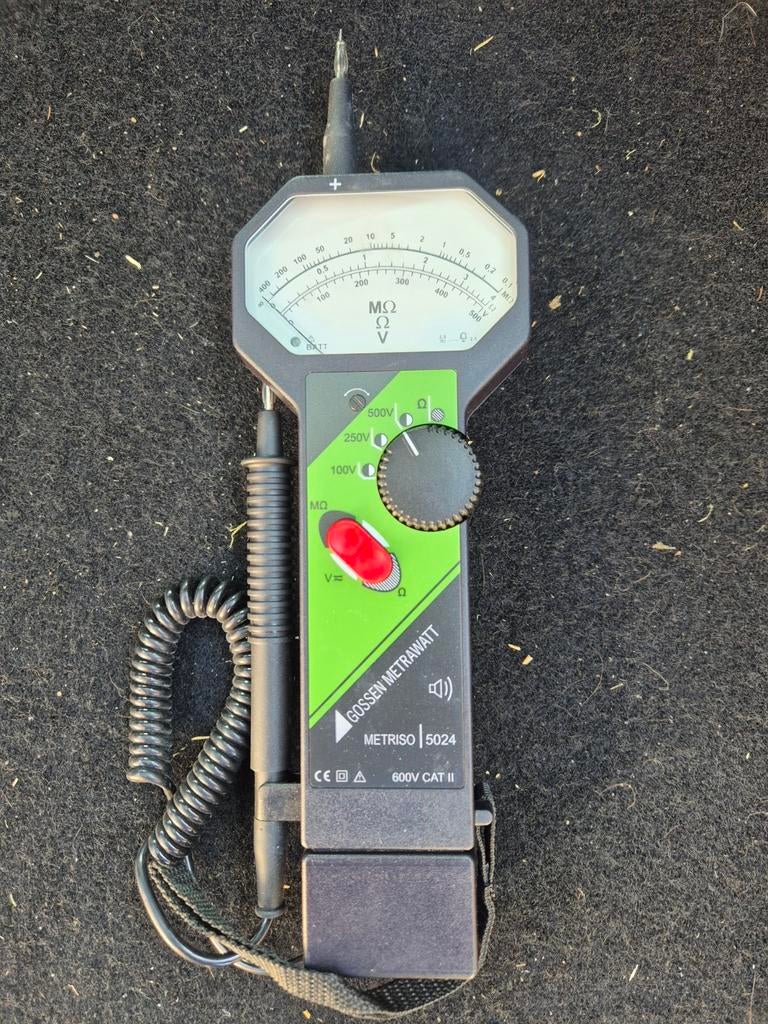 Metriso 5024 Isolatietester - Gossen Metrawatt, Ophalen, Zo goed als nieuw, Elektriciteit