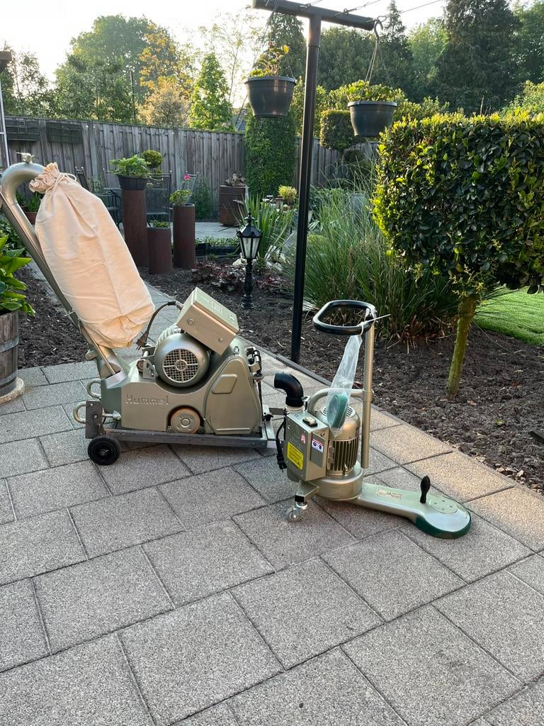 parket schuurmachines, Laminaat of Parket