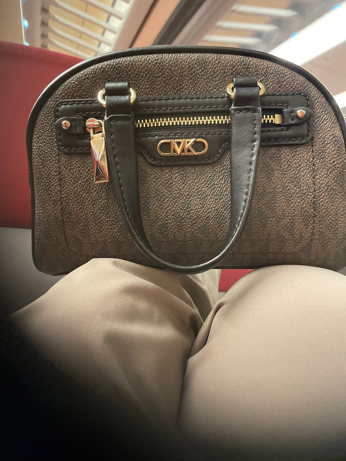 Michael Kors tas zo goed als nieuw, Ophalen of Verzenden, Zo goed als nieuw, Bruin, Handtas