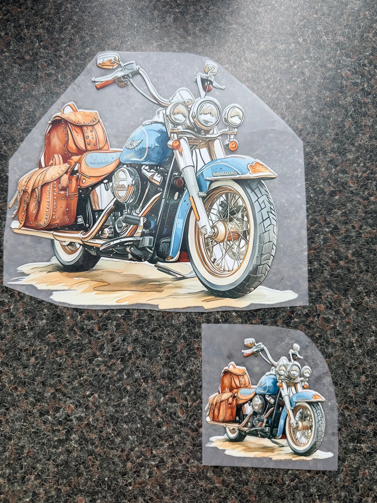 DTF Transfer Harley Davidson Motorfiets, Ophalen of Verzenden, Nieuw, Auto of Motor