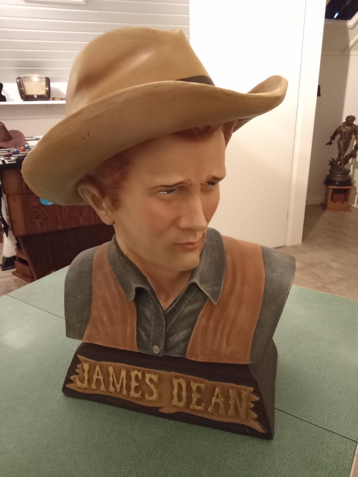 James Dean beeld, Verzamelen, Ophalen, Pop, Beeldje of Miniatuur
