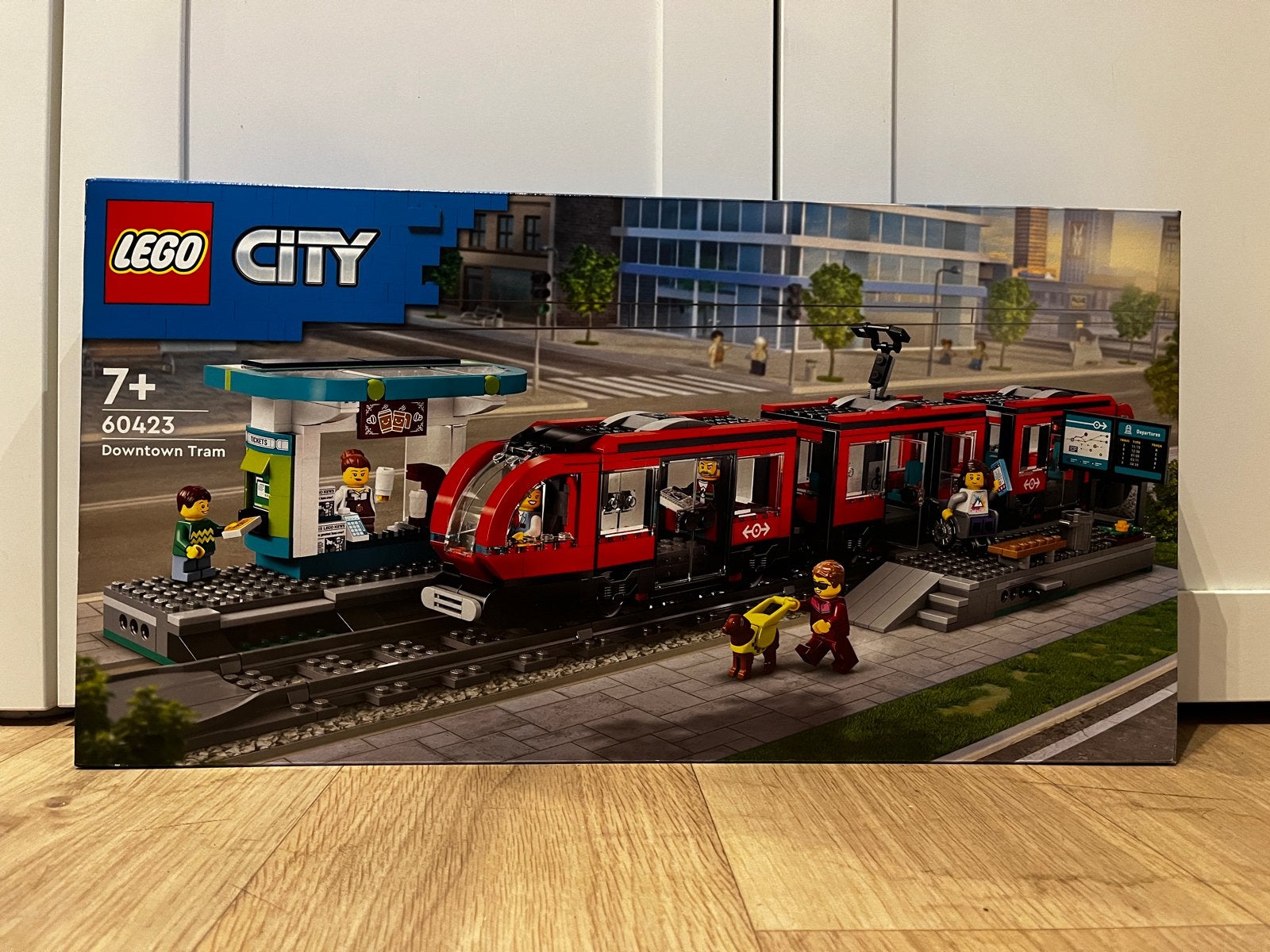 LEGO City 60423 Downtown Tram - Nieuw in doos, City, Lego, Nieuw, Ophalen of Verzenden
