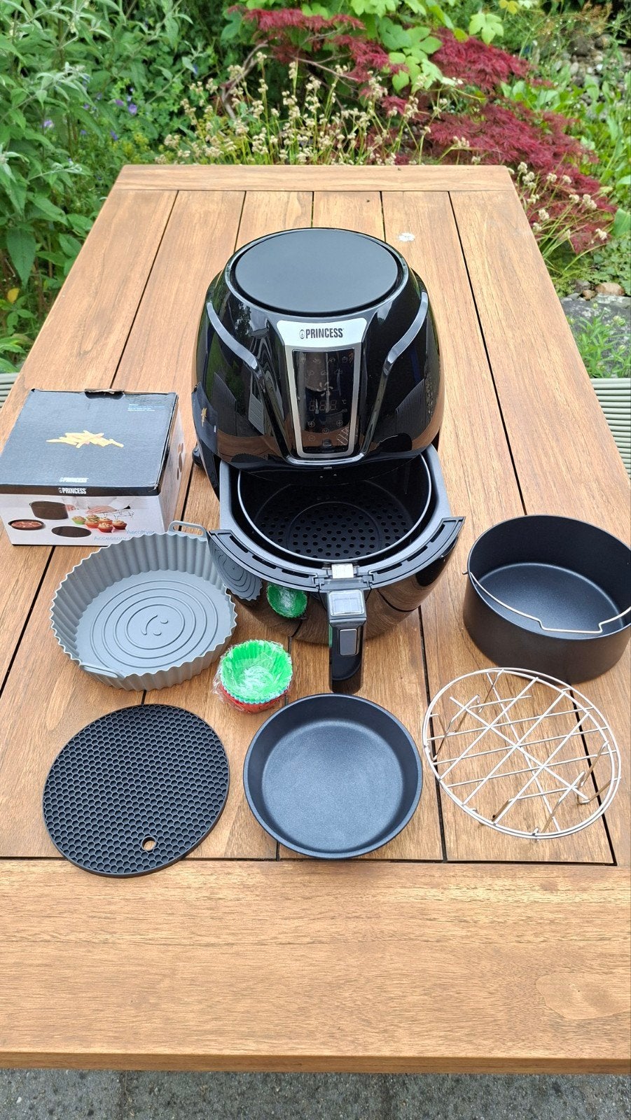 Princess Aerofryer XL met accessoires - Zo goed als nieuw, Ophalen, Zo goed als nieuw, Airfryer XL