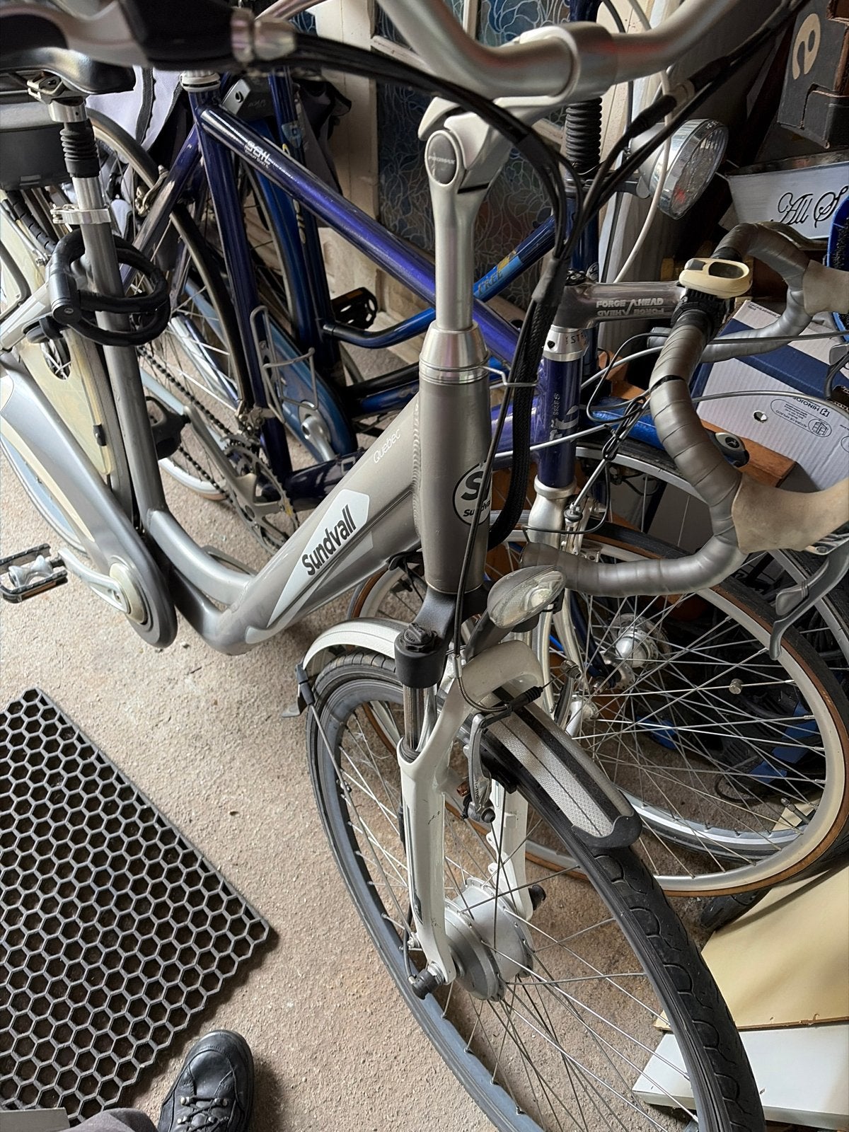 Sundvall elektrische fiets - Gebruikt, Gebruikt, 51 tot 55 cm, 30 tot 50 km per accu, Ophalen