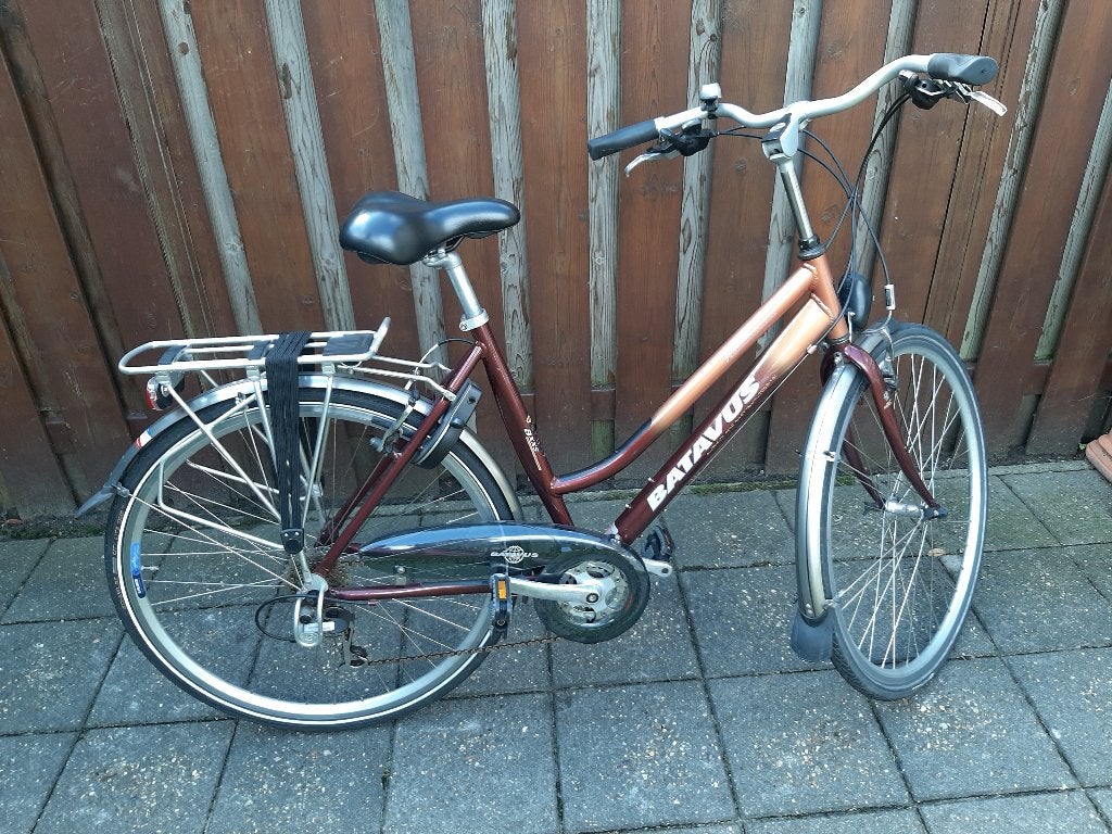 Batavus Jakima damesfiets, Fietsen en Brommers, Ophalen, Velgrem, Versnellingen, Batavus