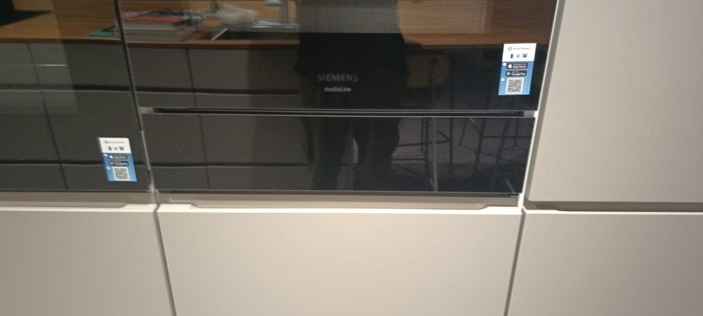 Warmhoudlade Siemens showroommodel BI910C1B1, Minder dan 45 cm, Ophalen of Verzenden, Inbouw, 45 tot 60 cm