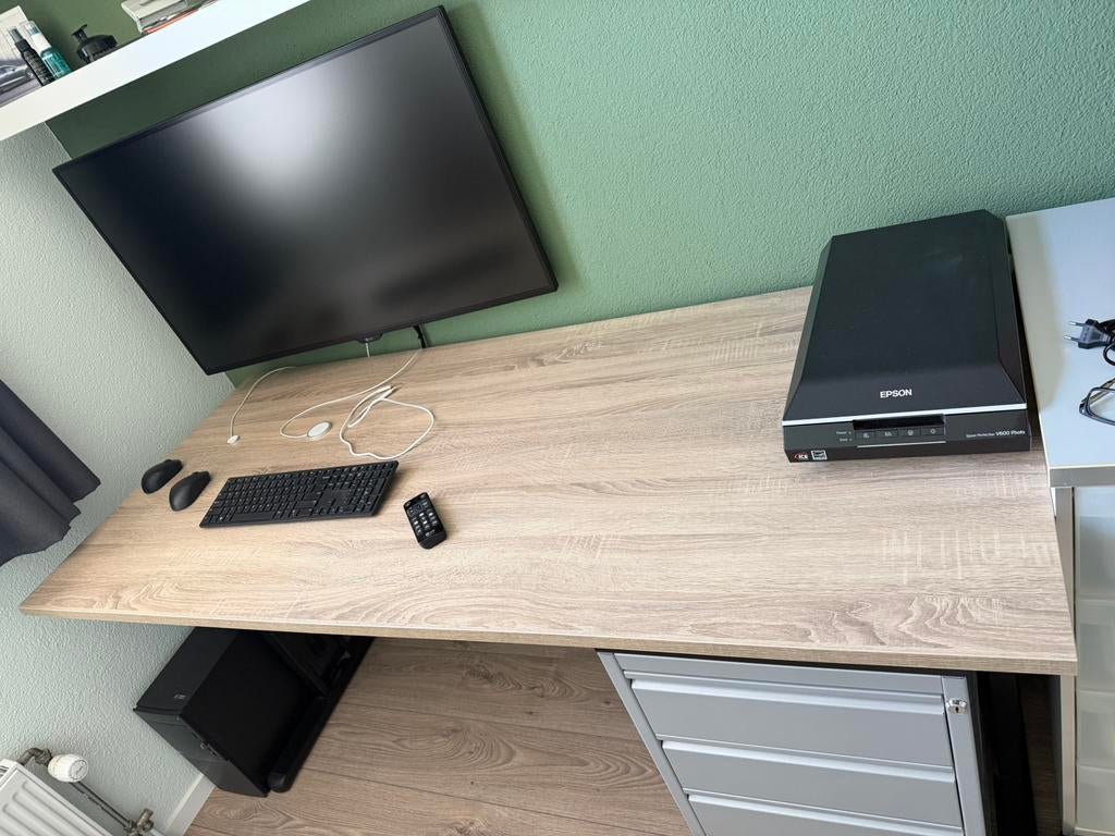 Bureaublad 180 x 80, Huis en Inrichting, Bureaus, Ophalen, Zo goed als nieuw