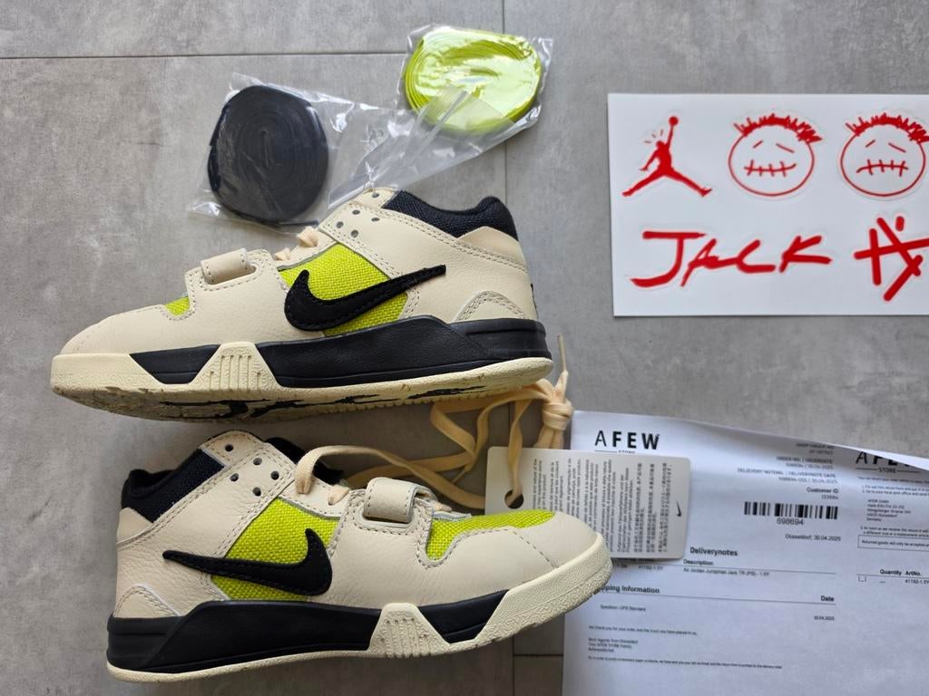 Air Jordan Jumpman Jack TR Bright Cactus (PS) EU 33, Ophalen of Verzenden, Nieuw