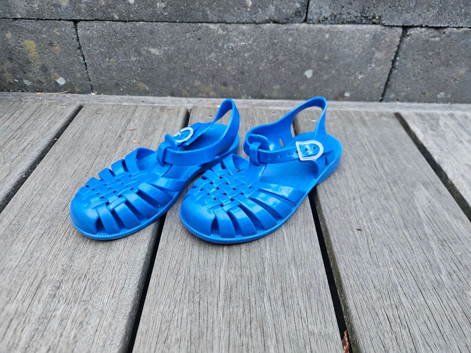 Blauwe waterschoenen maat 30, Ophalen of Verzenden, Gebruikt, Overige typen