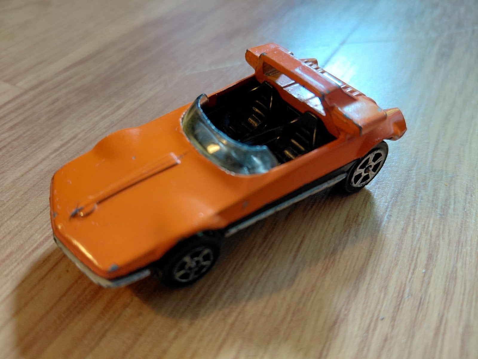 Vintage jaren '70 CORGI junior Runabout Barchetta, Ophalen of Verzenden, Gebruikt, Auto