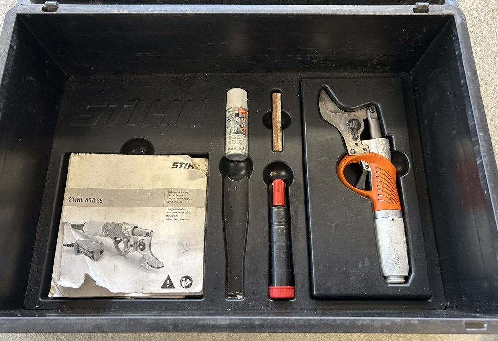Stihl ASA 85 accu takkenschaar/accusnoeischaar gebruikt, Ophalen, Gebruikt, Overige soorten, Stihl
