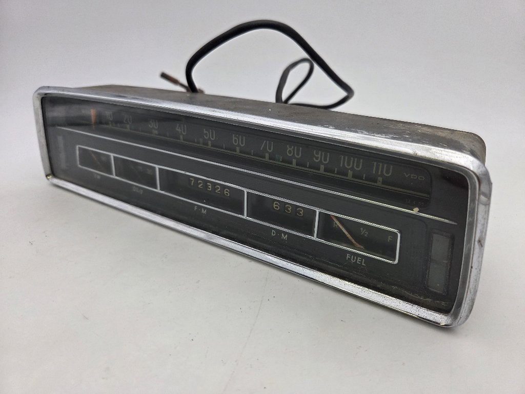Mercedes Ponton 220 SE S snelheidsmeter W128 W180 mph, Ophalen of Verzenden, Gebruikt, Mercedes-Benz
