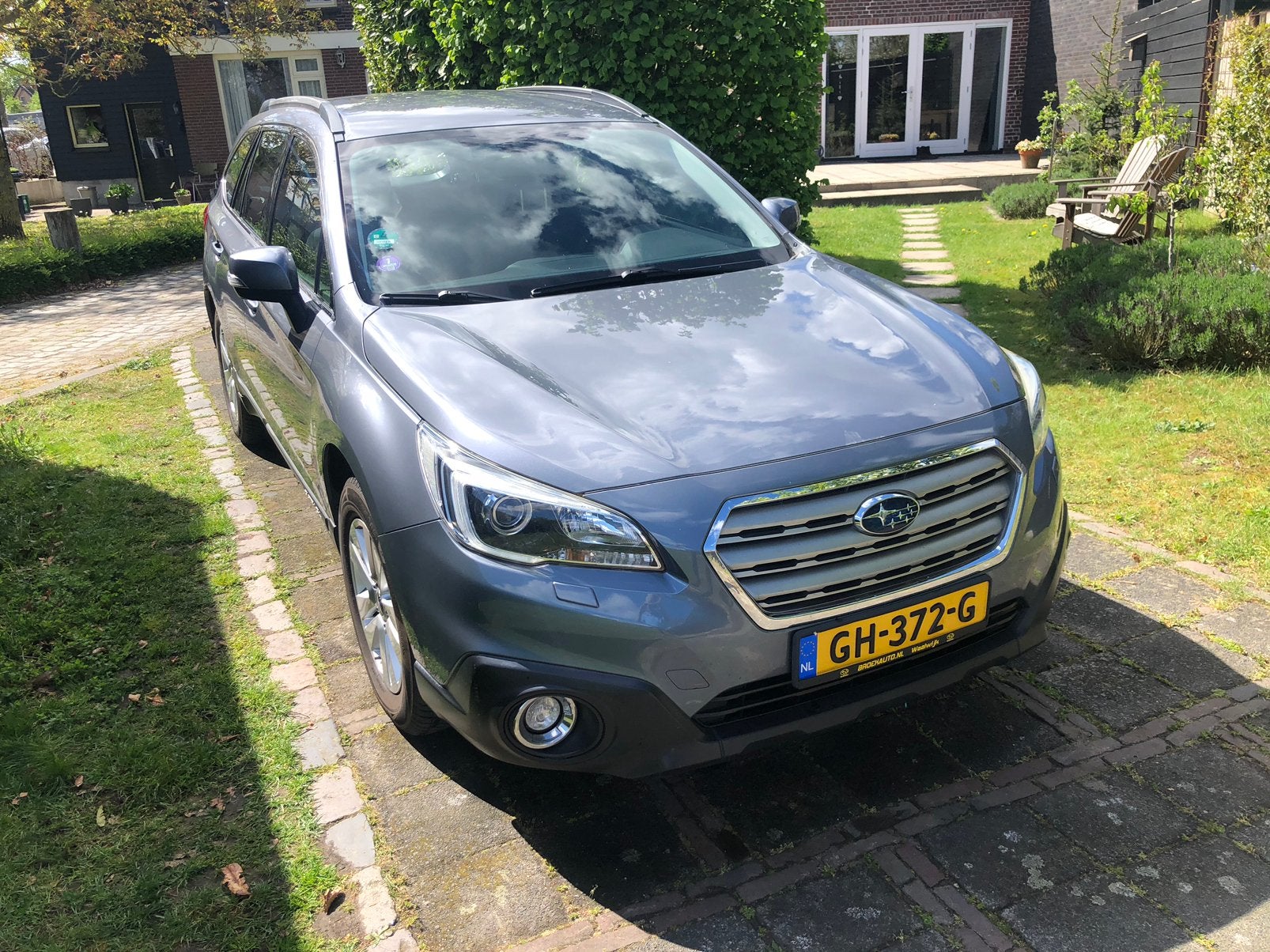 Subaru Outback 2.5 cvt, Auto's, Stof, 4 cilinders, 2000 kg, Stationwagon