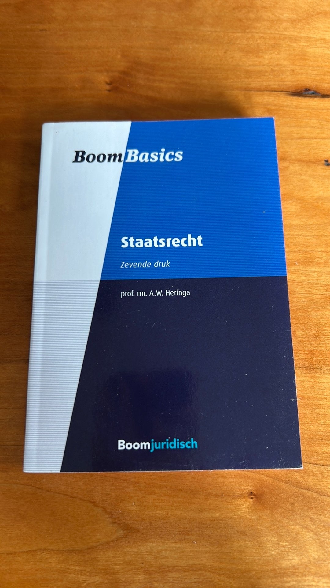 A.W. Heringa - Staatsrecht, A.W. Heringa, Sociale wetenschap, Ophalen of Verzenden, Zo goed als nieuw