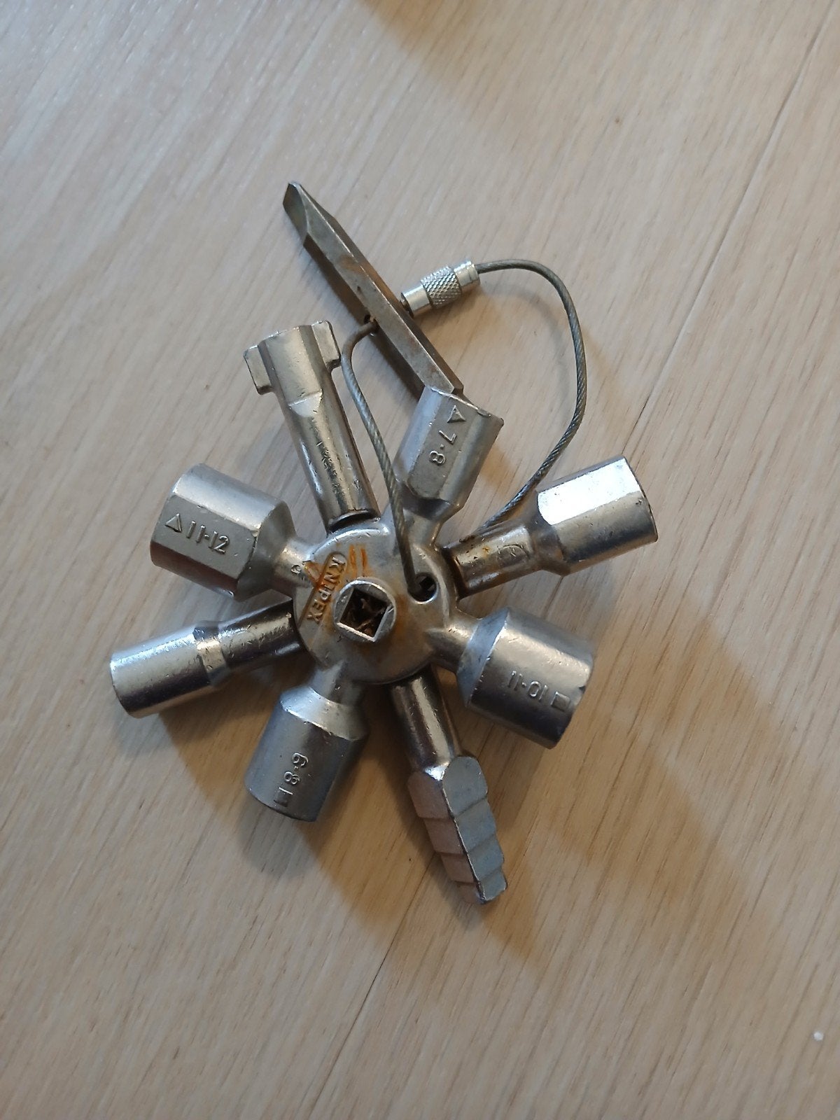 Knipex Universele Sleutel - Multifunctioneel Gereedschap, Ophalen of Verzenden, Gebruikt, Sleutel/ratel, Knipex