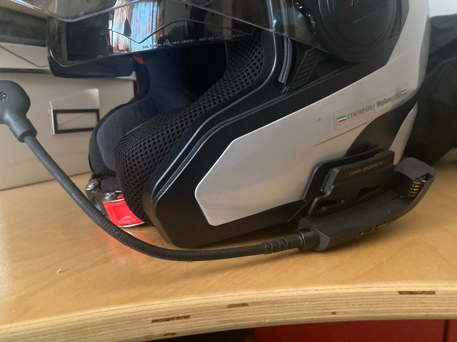 Nolan N40 Special Plus N-Com helm met Cardo Scala Rider G4, Systeemhelm, Heren, Nolan, Ophalen of Verzenden