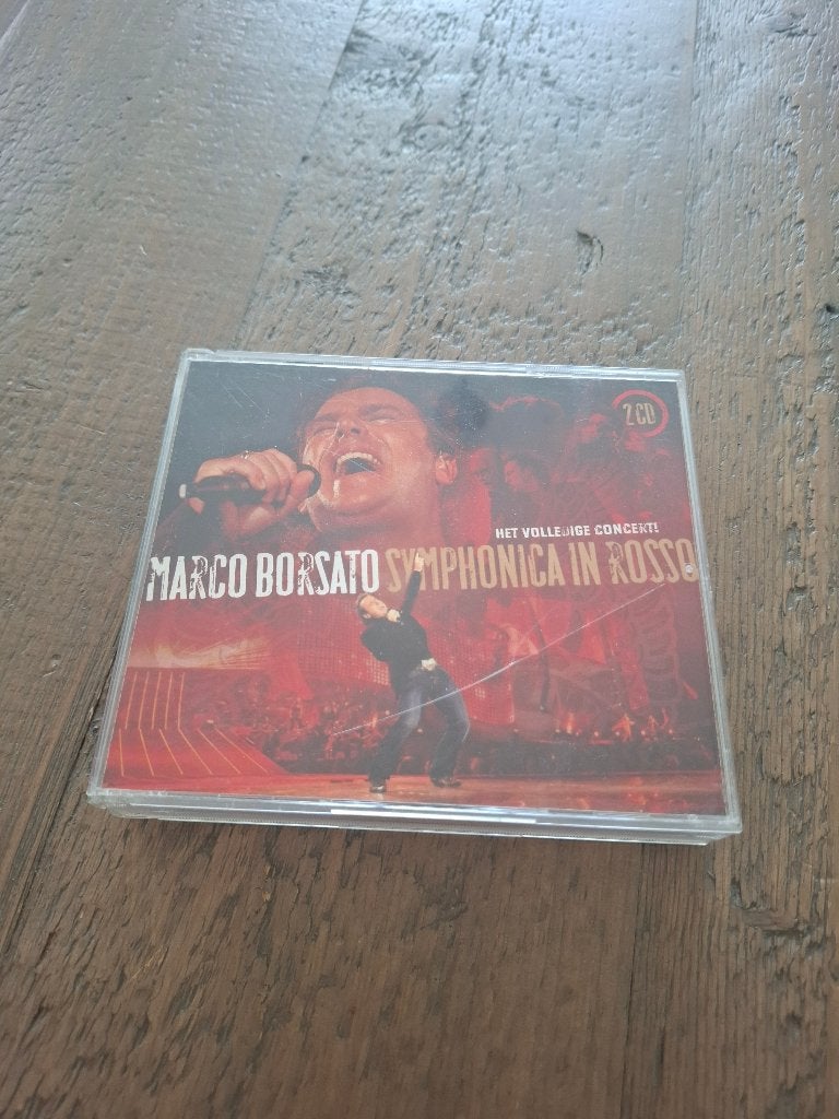 Marco Borsato - CD Symphonica in Rosso - 2CD - 2006, Ophalen of Verzenden, Zo goed als nieuw, Pop