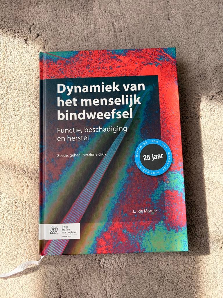 Dynamiek van het menselijk bindweefsel - J.J. de Morree, Boeken, Studieboeken en Cursussen, Ophalen, Beta, Zo goed als nieuw, HBO